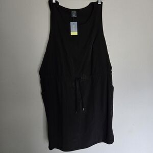 Tek Gear Women's Sporty Black Sleeveless Tunic